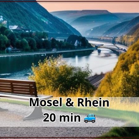 Smallsaigon Apartment Mit Guter Anbindung Zwischen Mosel Und Rhein Leiningen Eksteriør bilde